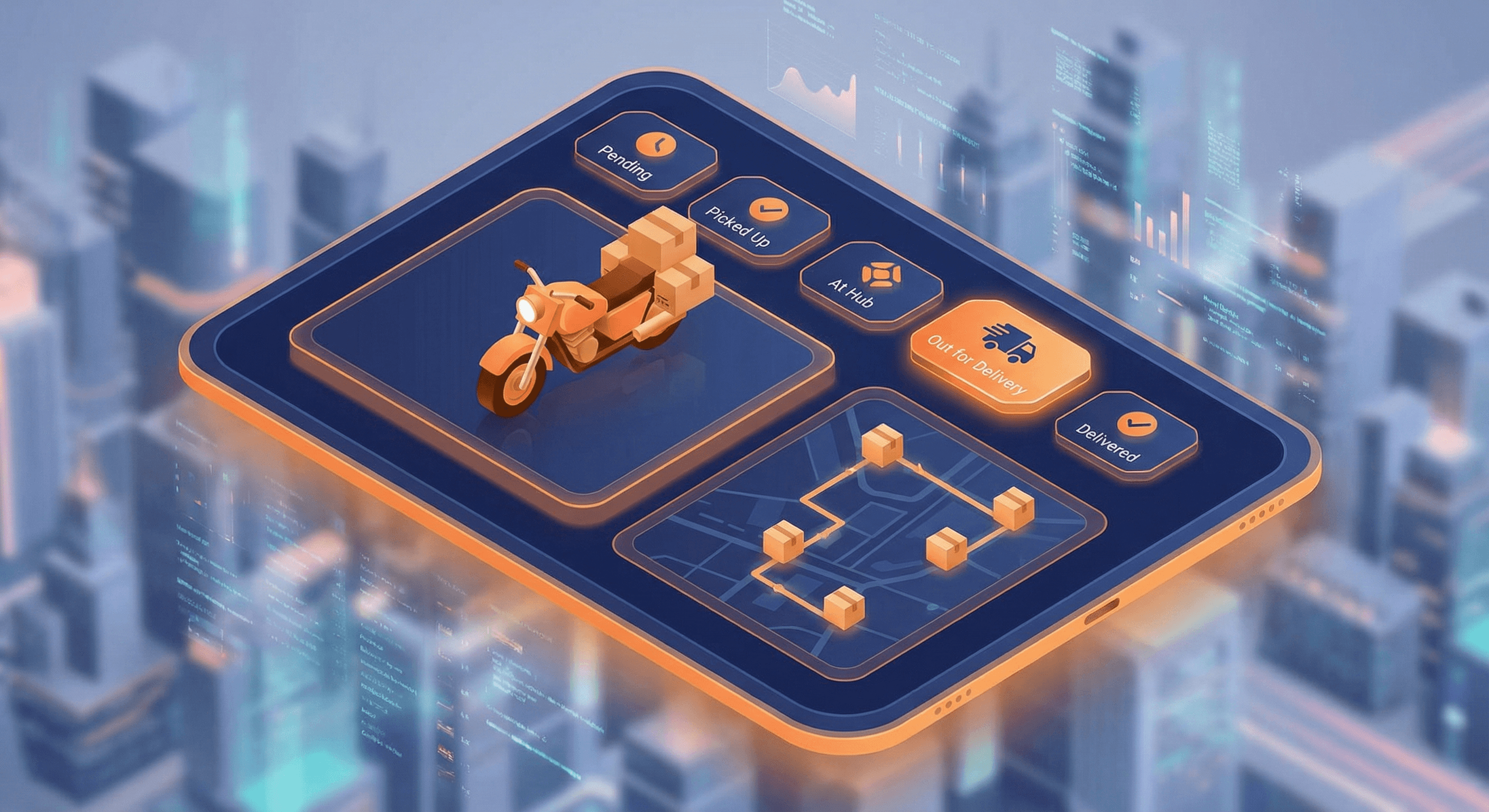 Live tracking - real-time parcel visibility